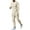 Beige, variant on Track Suits for Men Set Men's Tracksuit 2 Piece Sweatsuits Zip Polo Shirts and Jogging Pants Running Sets Black,L