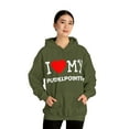 thumbnail image 5 of I Love My Pudelpointer Dog Breed Graphic Hoodie Sweatshirt, Sizes S-5XL, 5 of 9