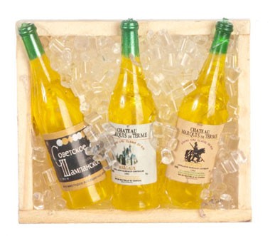 dollhouse wine bottles