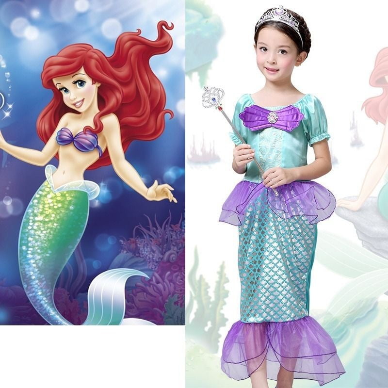 ariel costume walmart