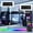 Black, variant on Mirightone Full over Full over Twin Gaming Bunk Bed with Desks and Storage, Gaming L-Shaped Triple Bunk Beds with LED & Charging for Gamer Adults, White