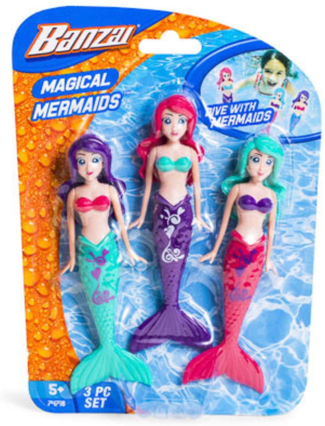 toysmith bathtime mermaid doll