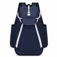 thumbnail image 1 of Muka Basketball Backpack, Large Capacity Sports Training Backpack Equipment Bag for Team Club & Bulk Supply-Navy Blue, 1 of 8