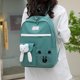 thumbnail image 1 of Bolsa Mochila de dibujos animados Mochila de oso para niñas Mochila linda para uso diario (Verde), 1 of 2