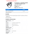 thumbnail image 2 of Air Compressor - Compatible with 2004 - 2010 Audi A8 Quattro 4.2L V8 2005 2006 2007 2008 2009, 2 of 2