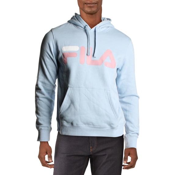 Fila Mens Fiori Logo Long Sleeves Hoodie