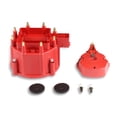 thumbnail image 2 of MSD Ignition Distributor Cap and Rotor Kit 8416 For Use With GM V8 HEI With Internal Coil; Bolt Down; HEI Style Posts; Red, 2 of 5