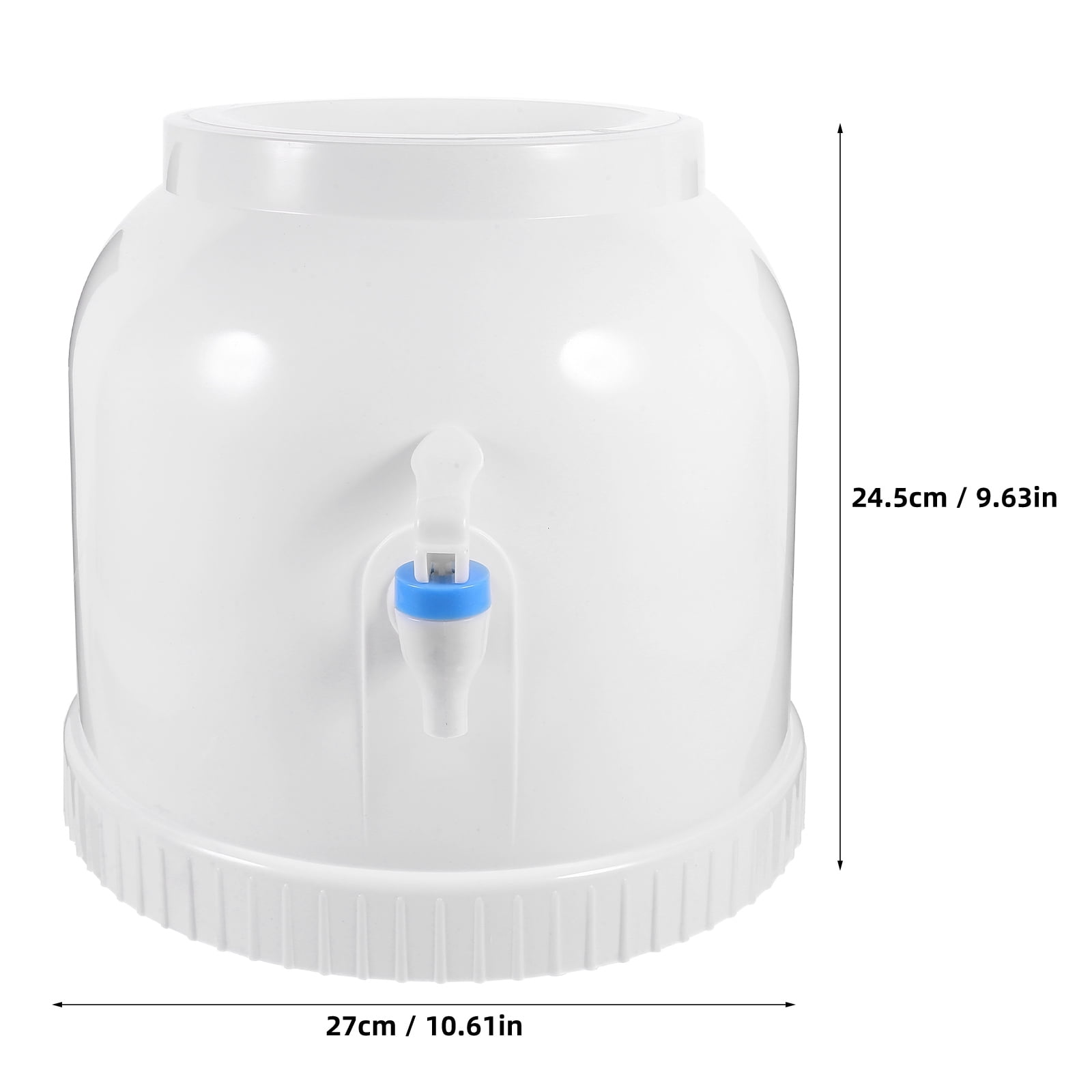 AURARMLET Plastic Water Dispenser Stand Bracket for Drinking Water Bucket, Rectangular Design, and Stable, 1 Set