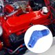 thumbnail image 2 of 45 Grados Codo 4AN a 1/8" NPT Macho Montaje Adaptador Conector Azul Unique Bargains adaptadores de inyección de combustible, 2 of 6