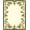 Yellow, Pattern 3, variant on Flatwoven High Traffic Area Rug, Heritage Scroll Border with Central Fleur de Lis Motif, Non Slip, Stain Resistant, Washable Area Rugs for Living Room, Bedroom(Gold, 6X9)