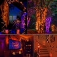 thumbnail image 2 of Morttic 2 Pack Orange String Lights 16.4Feet 50 LED Battery Operated Waterproof Mini Fairy Lights Show with 8 Modes for Outdoor Indoor Patio Xmas Tree Birthday Party Holiday Christmas Decorations, 2 of 8