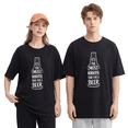 thumbnail image 2 of It's The Most Wonderful Time For A Beer Cool Graphic Tee For Men And Women, Humorous Cotton Short Sleeves T-Shirt, 2 of 6