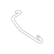 Genuine OE Audi Vent Hose - 7L8-122-447-K