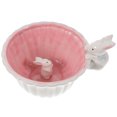 thumbnail image 4 of Ceramic Bowl Rabbit Fruit Bowl Rabbit Bowl Snack Dessert Salad Bowl Ceramic Tableware, 4 of 9
