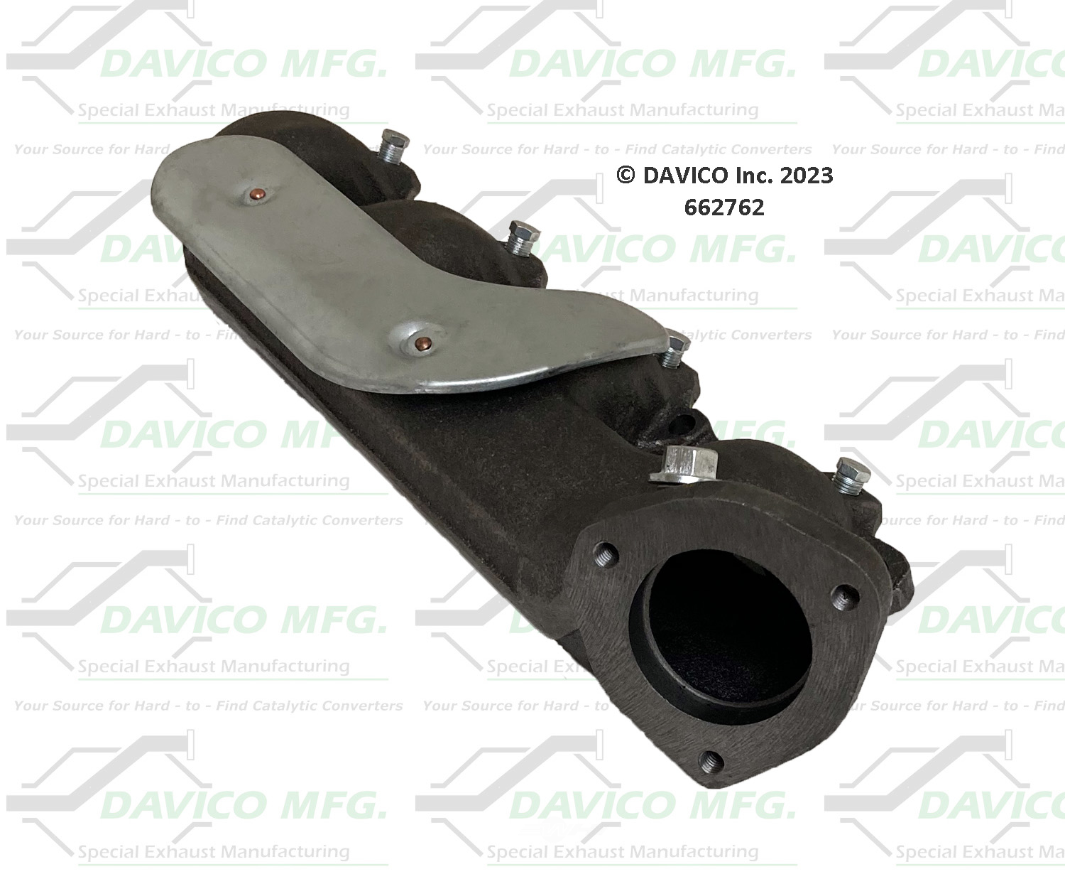 Davico Mfg 662762 Stand alone Exact-Fit exhaust manifold