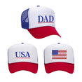 thumbnail image 2 of Empire Cove Patriotic Dad Hat for Father's Day Trucker Cap, 2 of 5
