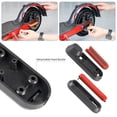 thumbnail image 4 of ULIP Xiaomi M365/1S/Lite Electric Scooter Rear Shock Absorber Kit with Remote-Controlled Turn Signal, Fender, and Decorative Cover - Black (Includes Remote with Button Battery), 4 of 7