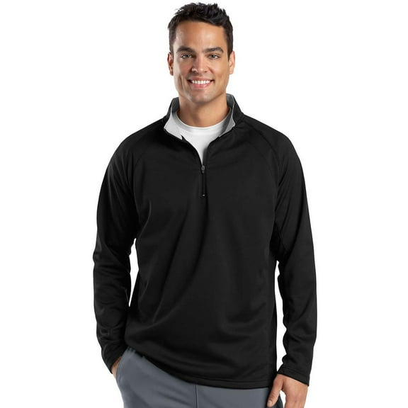 Sport-Tek Men's Sport-Wick 1/4-Zip Fleece Pullover