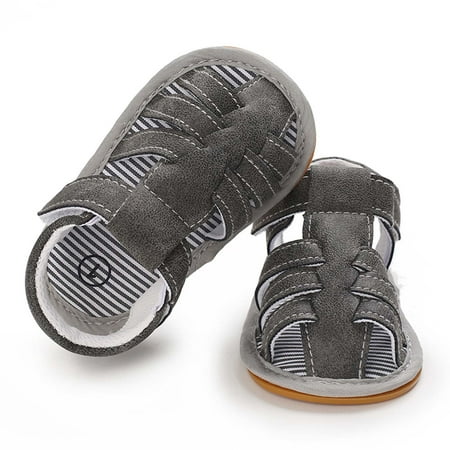 

Vikakiooze Toddler Shoes Soft Sole Non-slip Baby Toddler Sandals