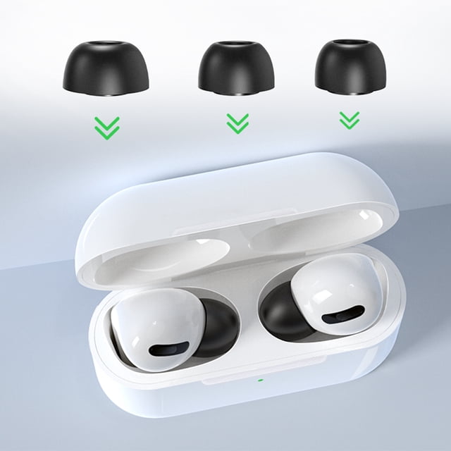 6 pares de fundas protectoras para auriculares AirPods Pro de 2.ª generación (negro mixto) Ndcxsfigh Para estrenar