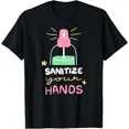 thumbnail image 1 of Clean Hands Practice Health Awareness Funny Saying Unisex T-Shirt S-5XL Z510, 1 of 4