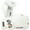 White, variant on Rival Boxing RB50 Intelli-Shock Compact Bag Gloves - XL - White