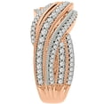 thumbnail image 3 of 1/2 Carat T.W Diamond 10kt Rose Gold Diamond Band, 3 of 3