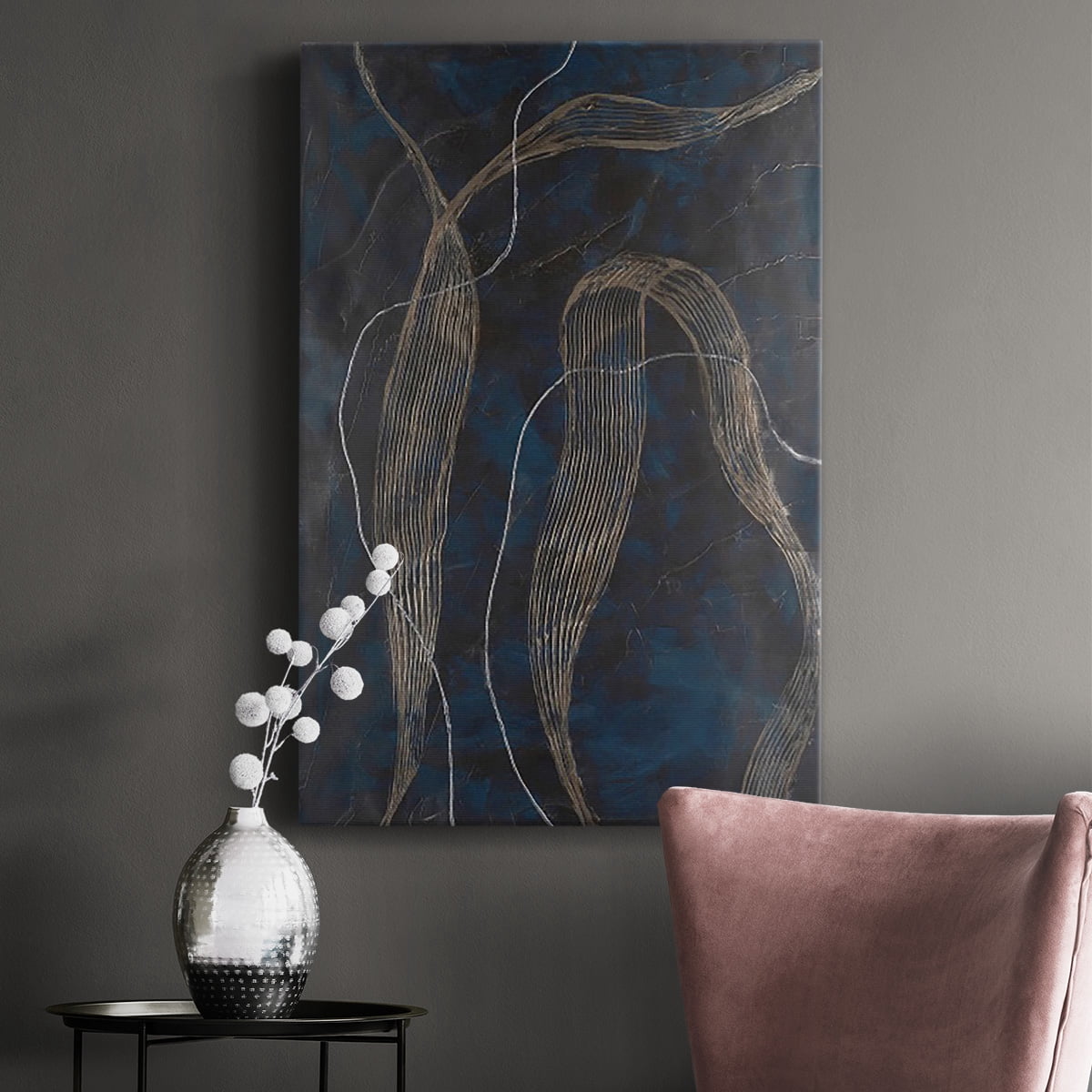Laminar Flow I Premium Gallery Wrapped Canvas - Ready to Hang