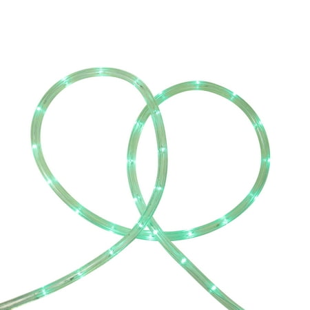 288' Commericial Grade Green LED Indoor/Outdoor Christmas Rope Lights on a Spool