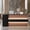 Brown, variant on STICCIO 71" L-Shaped Reception Desk with Counter, Lockable Drawers & Keyboard Tray, Marble Texture Front Desk for Office, Salon & Lobby