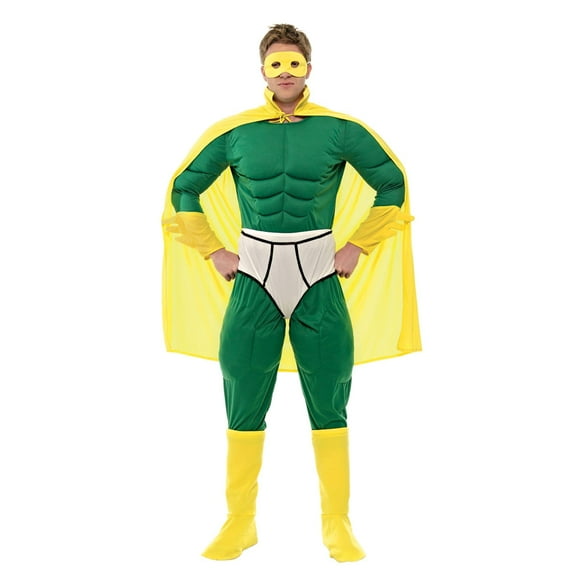 Orion Costumes Captain Y-Fronts Adult Superhero Costume | X-Large Male
