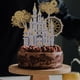 thumbnail image 3 of EeaseMX 7 adornos para tartas de cumpleaños, insertos de papel para tartas, adornos para cupcakes con forma de castillo, 3 of 8