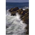 thumbnail image 1 of Great BIG Canvas | Rolled Adam Jones Poster Print entitled Long exposure of wave crashing against rocky coastline, Acadia National Park, Maine, 1 of 4