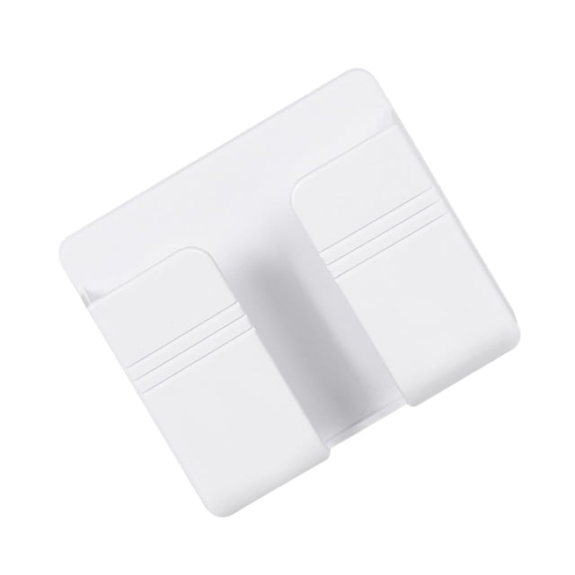 Bewildely Soporte para teléfono móvil, soporte para sala de estar y dormitorio, soporte autoadhesivo para almacenamiento de artículos Almacenamiento y organización del hogar