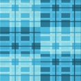 thumbnail image 1 of Ahgly Company Tapis de Zone Carré Lavable en Machine Turquoise Bleu Vif, 8 Pieds Carré, 1 of 7
