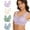 4 PCS-Purple/Beige/Green/Blue, variant on 4 Pack/5 Pack Womens Comfort Lightweight Wireless Bras Posture Correcting Bra Plus Size Full Coverage Soft Everyday Bra