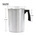 thumbnail image 6 of Yunhgft Light Candle Making Pouring Pot, Dripless Pouring Spout & -Resisting Handle, Wax, 6 of 9