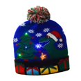 thumbnail image 3 of Gorro de Navidad Gorro de Punto Informal Gorro de suéter para Interior y Exterior Año Nuevo Dinosaurio Yuyangstore Gorro de invierno, 3 of 7