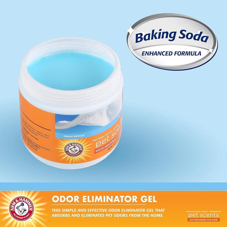 ARM & HAMMER Pet Scents Solid Gel Deodorizer, Fresh Breeze photo 2