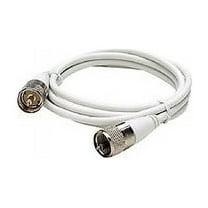 Seachoice 19761 RG58U White Coaxial Antenna Cable, 20 feet