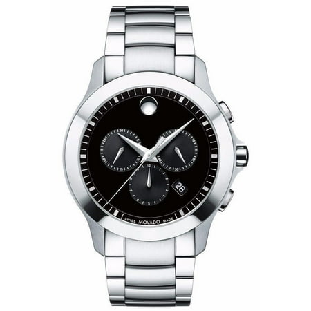 Movado Men's Masino 0606885 Silver Stainless-Steel Swiss Quartz Watch