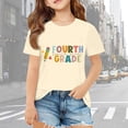 thumbnail image 2 of Miaoju Girl Shirts Trendy Crew Neck Graphic T-Shirts Short Sleeve T Shirt Top Fashion Casual Tee Shirt Girls' Tops, Tees & Blouses, 2 of 5