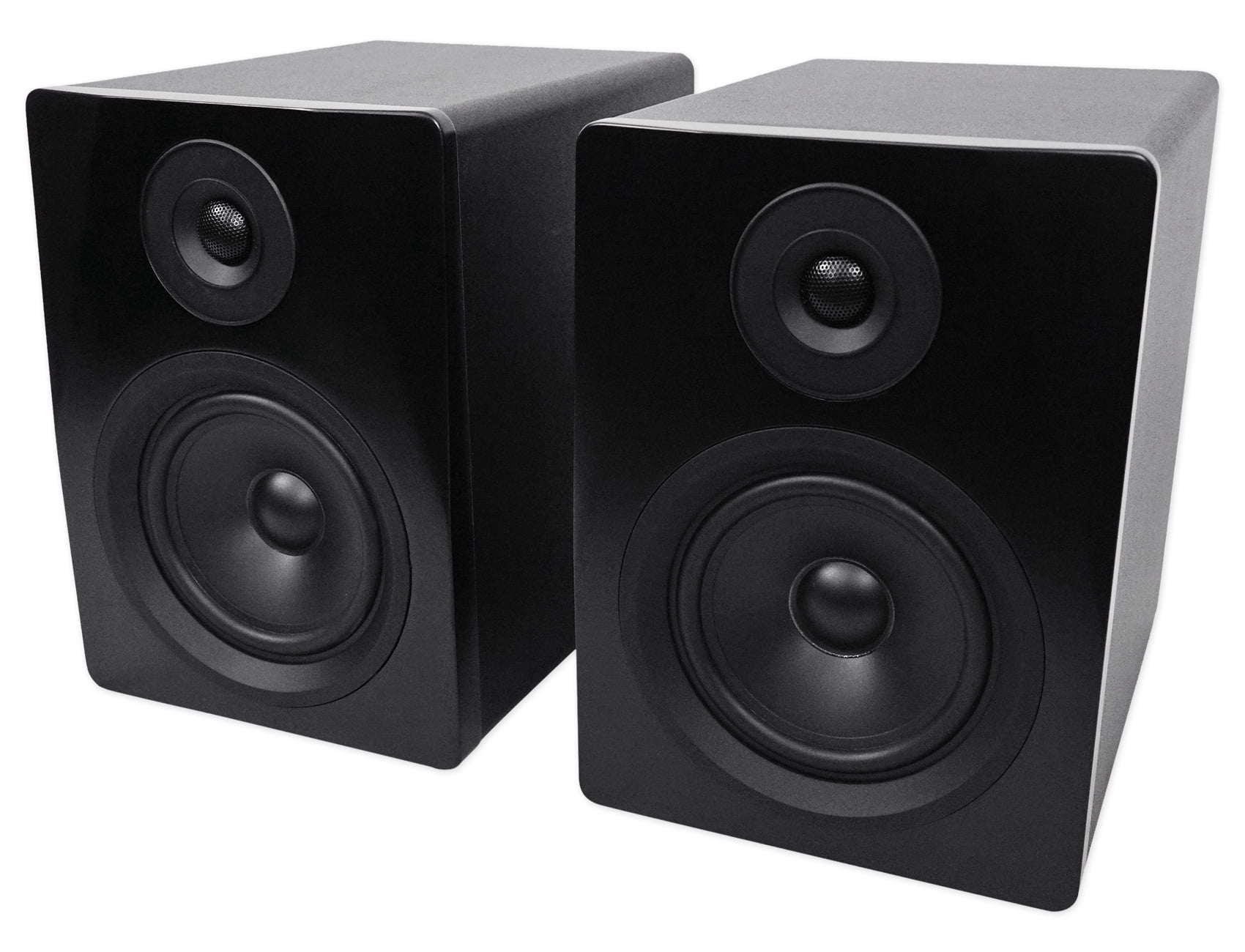 Mackie 3204VLZ4 + (2) Rockville ASM5 5.25" Monitors+ATH-M50X Headphones+Stands
