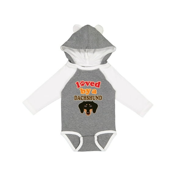 Inktastic Dachshund Dog Lover Boys or Girls Long Sleeve Baby Bodysuit