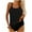 Summer Tops Black, variant on Tankini Swimsuits for Women Two Piece Bathing Suits Blouson Swim Tank Top Swimwear with Boy Shorts