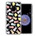 thumbnail image 1 of MUNDAZE for Samsung Galaxy S9 Pastel Easter Polkadots Bunny Chick Candies Double Layer Phone Case Cover, 1 of 3
