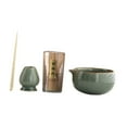 thumbnail image 2 of Siruishop Japanese Matcha Tea Set Ceramic Matcha Bowl,Matcha Tea Ceremony Set,Traditional Bamboo Matcha Whisk for Japanese Tea Utensils D, 2 of 8