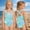 Sky Blue-1, variant on Kids Girls Bathing Suits sleeveless Bathing Suit 1 Piece Cozy Bathing Suit Size 7-8 Years Girls Clothes