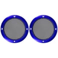 thumbnail image 1 of 2uds 3'' Azul Coche Audio Altavoz Funda Malla Subwoofer Rejilla Protector, 1 of 7