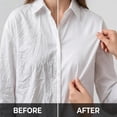 thumbnail image 3 of Instant Anti-Wrinkle Fabric Spray, 150ml Wrinkle Release Spray for Clothes, No Ironing Required, Easy to Use, For Shirts, Dresses, Bedding, Travel, And Work (1PCS), 3 of 7